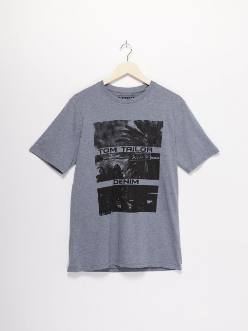 Футболка Tom Tailor модель TT22032041_с.синій комб. Фото