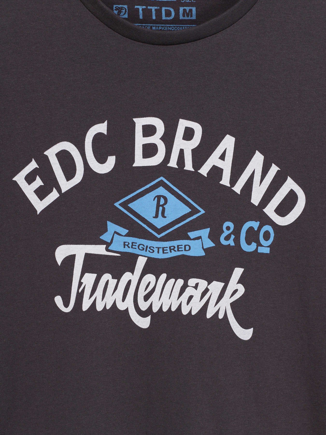 Футболка Tom Tailor модель TT22032043_т.сірий Фото