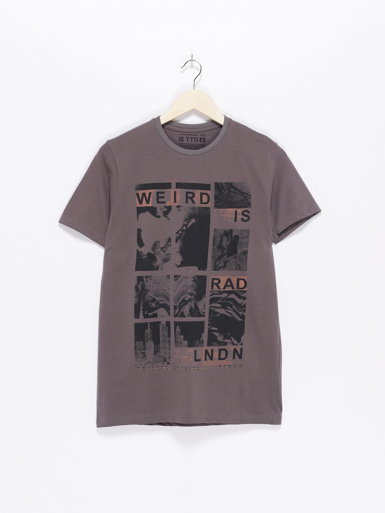 Футболка Tom Tailor модель TT22032048_сірий комб. Фото