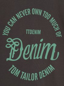 Футболка Tom Tailor модель TT22032054_т.хакі з зеленим Фото