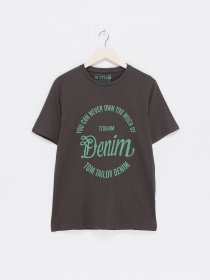 Футболка Tom Tailor модель TT22032054_т.хакі з зеленим Фото