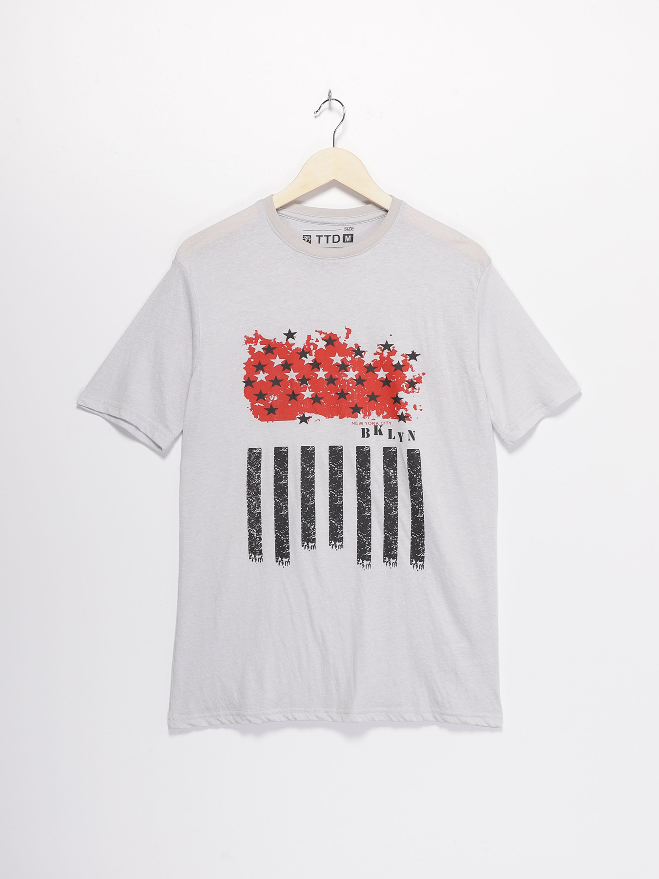 Футболка Tom Tailor модель TT22032056_сірий комб. Футболка Tom Tailor модель TT22032056_сірий комб. Фото