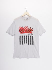 Футболка Tom Tailor модель TT22032056_сірий комб. Футболка Tom Tailor модель TT22032056_сірий комб. Фото