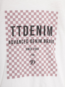 Футболка Tom Tailor модель 1002754.XX.12_білий комб. Фото