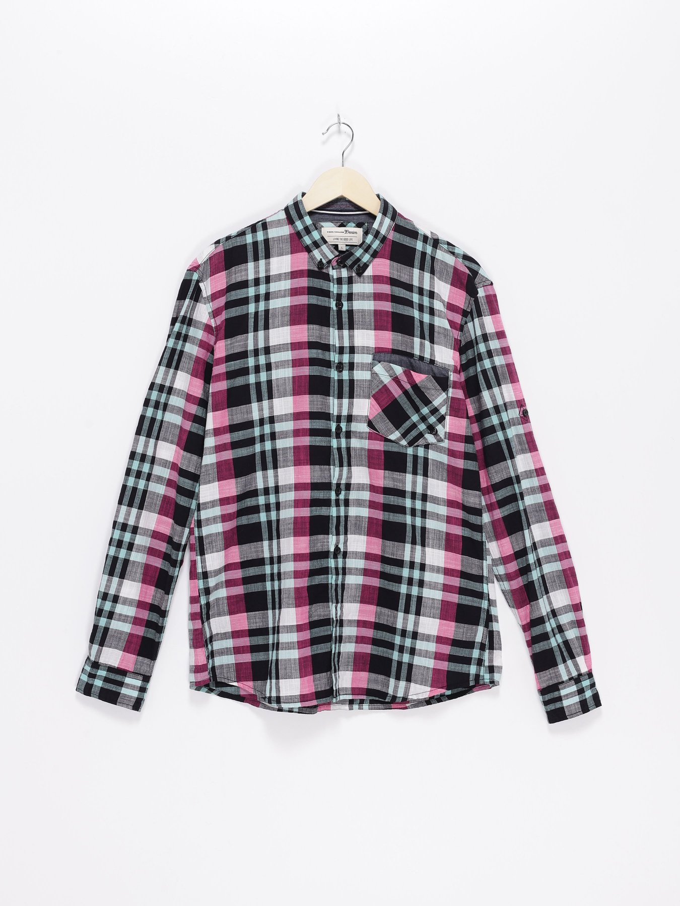 Рубашка Tom Tailor модель 1003306.XX.12_комб. Фото