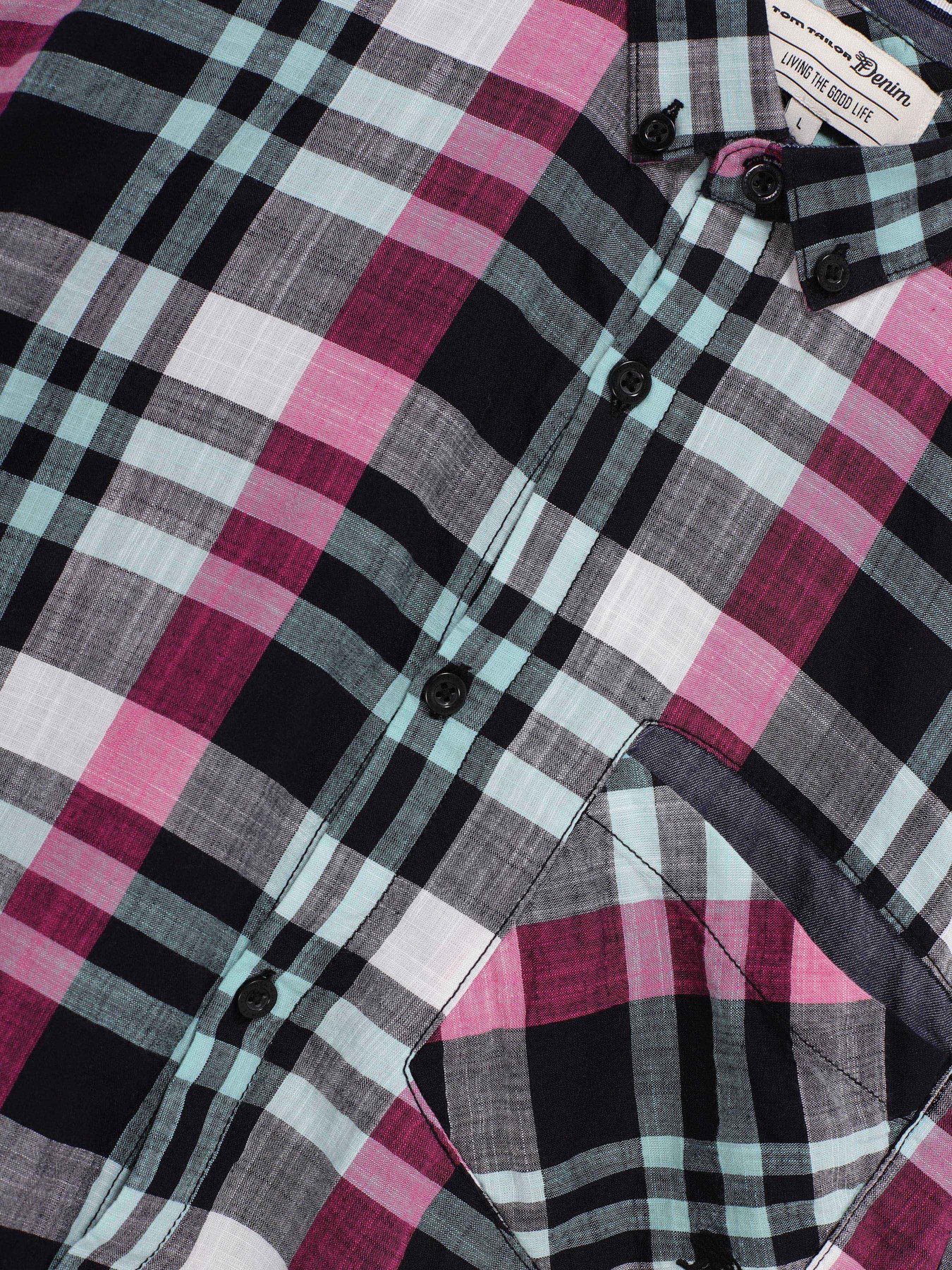 Сорочка повсякденна Tom Tailor модель 1003306.XX.12_комб. Фото