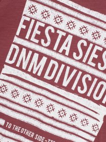 Футболка Tom Tailor модель 1003812.XX.12_бордовий з білим Фото