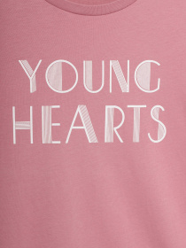 Футболка Tom Tailor модель 1004352.XX.71_рожевий Футболка Tom Tailor модель 1004352.XX.71_рожевий Фото