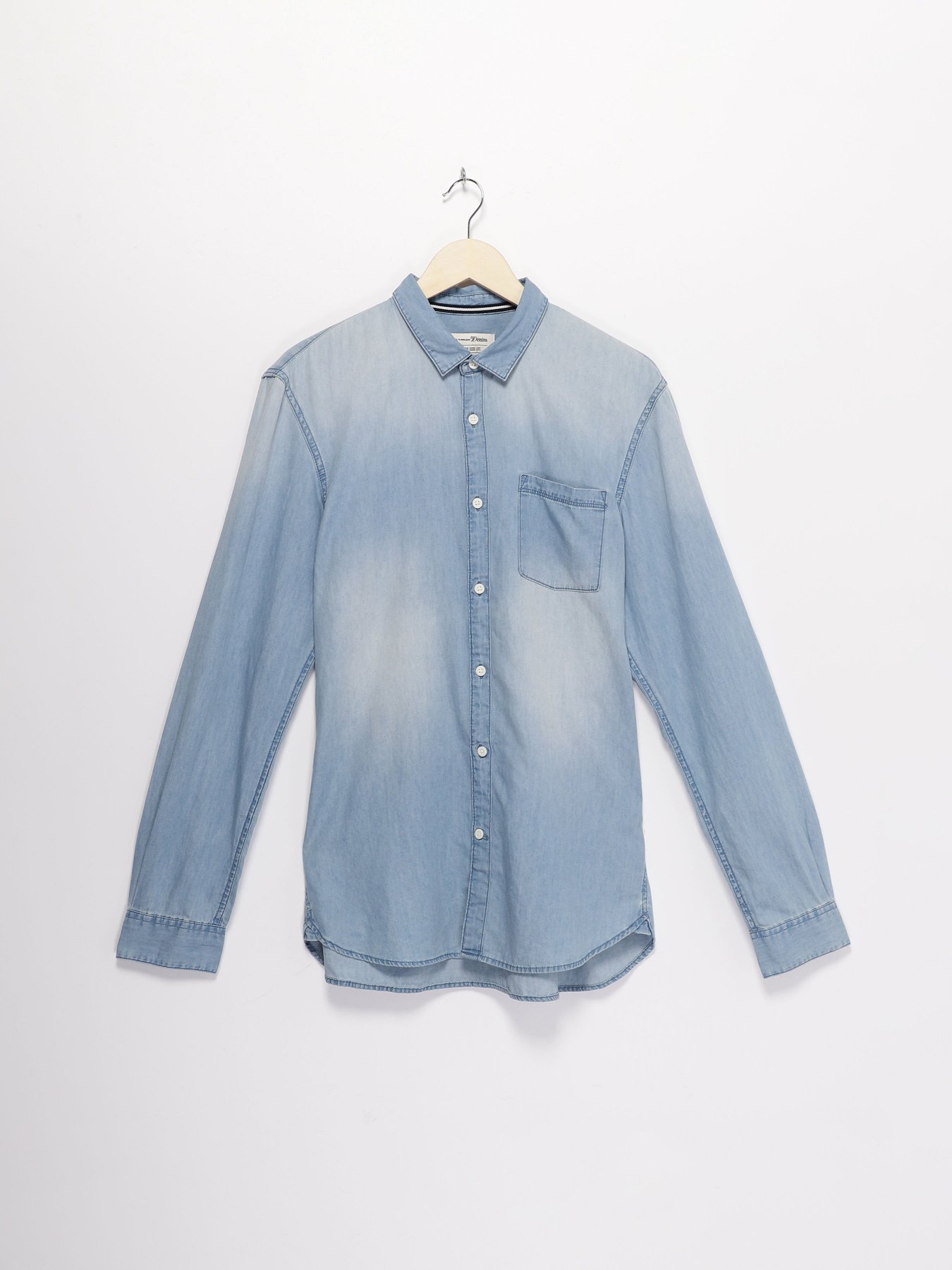 Рубашка Tom Tailor модель 1007546.XX.12_с.синій Фото