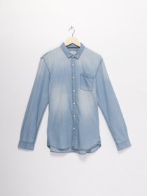 Рубашка Tom Tailor модель 1007546.XX.12_с.синій Фото