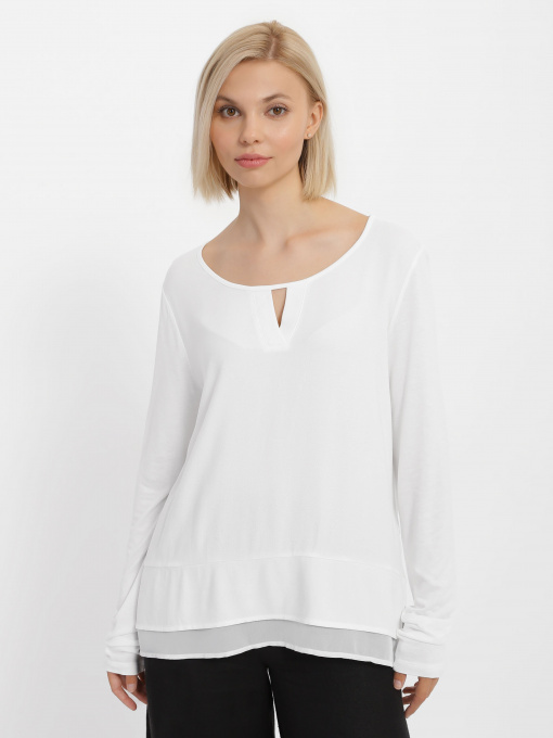 Лонгслив Tom Tailor модель 1007957.XX.70_білий Фото