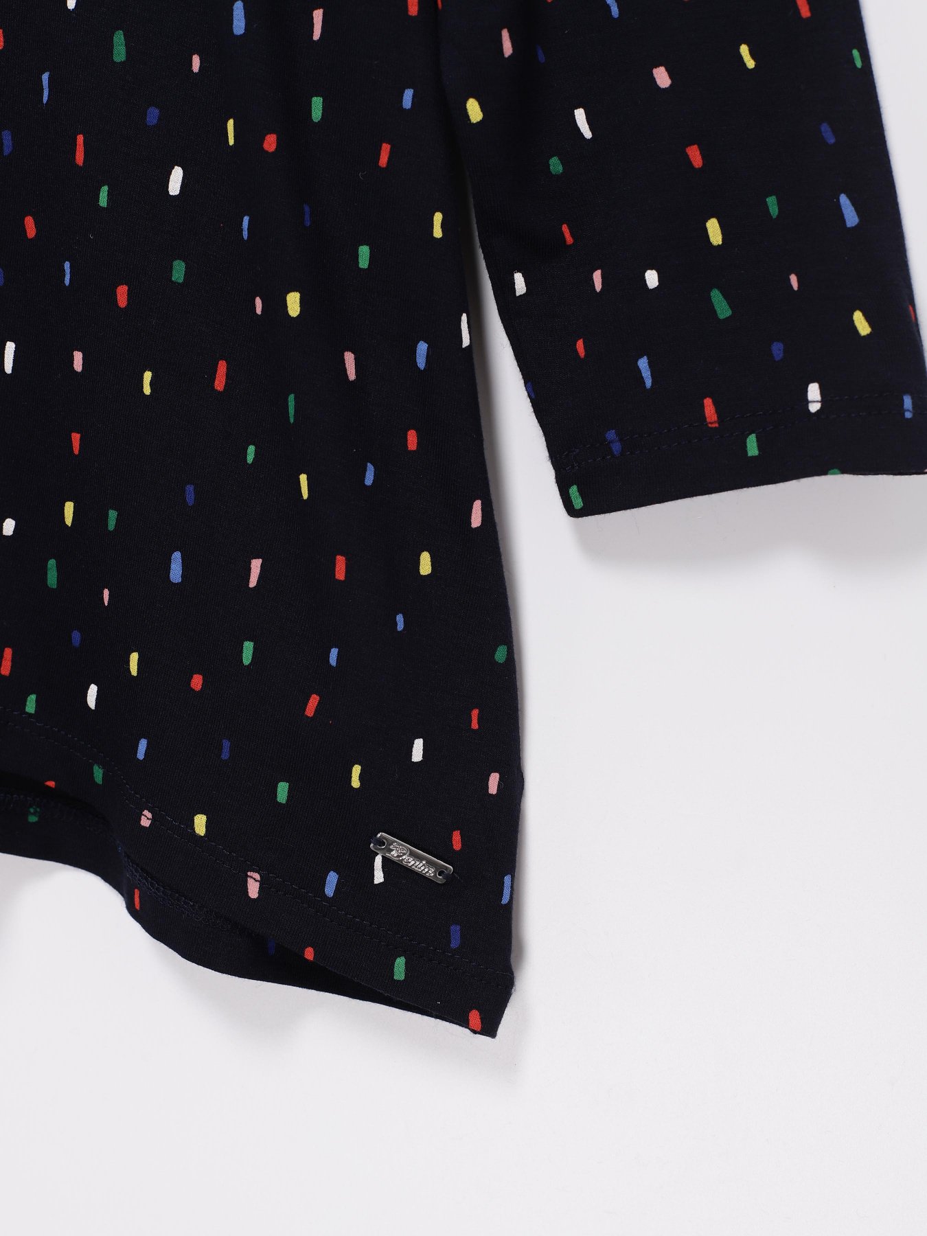 Лонгслів Tom Tailor модель 1008395.XX.71_т.синій комб. Фото