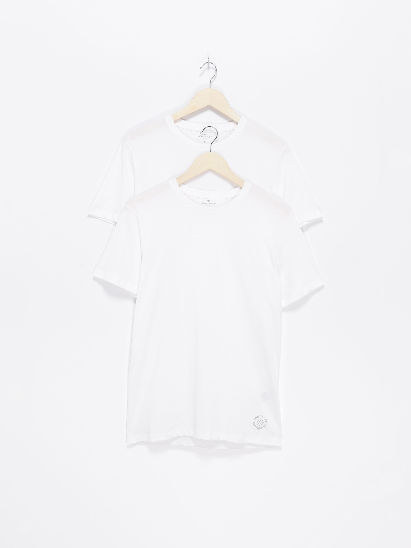 Набор футболок Tom Tailor модель 1008638.XX.10_білий Фото