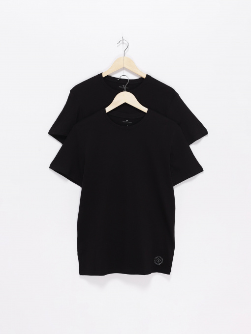 Набор футболок Tom Tailor модель 1008638.XX.10_чорний Фото