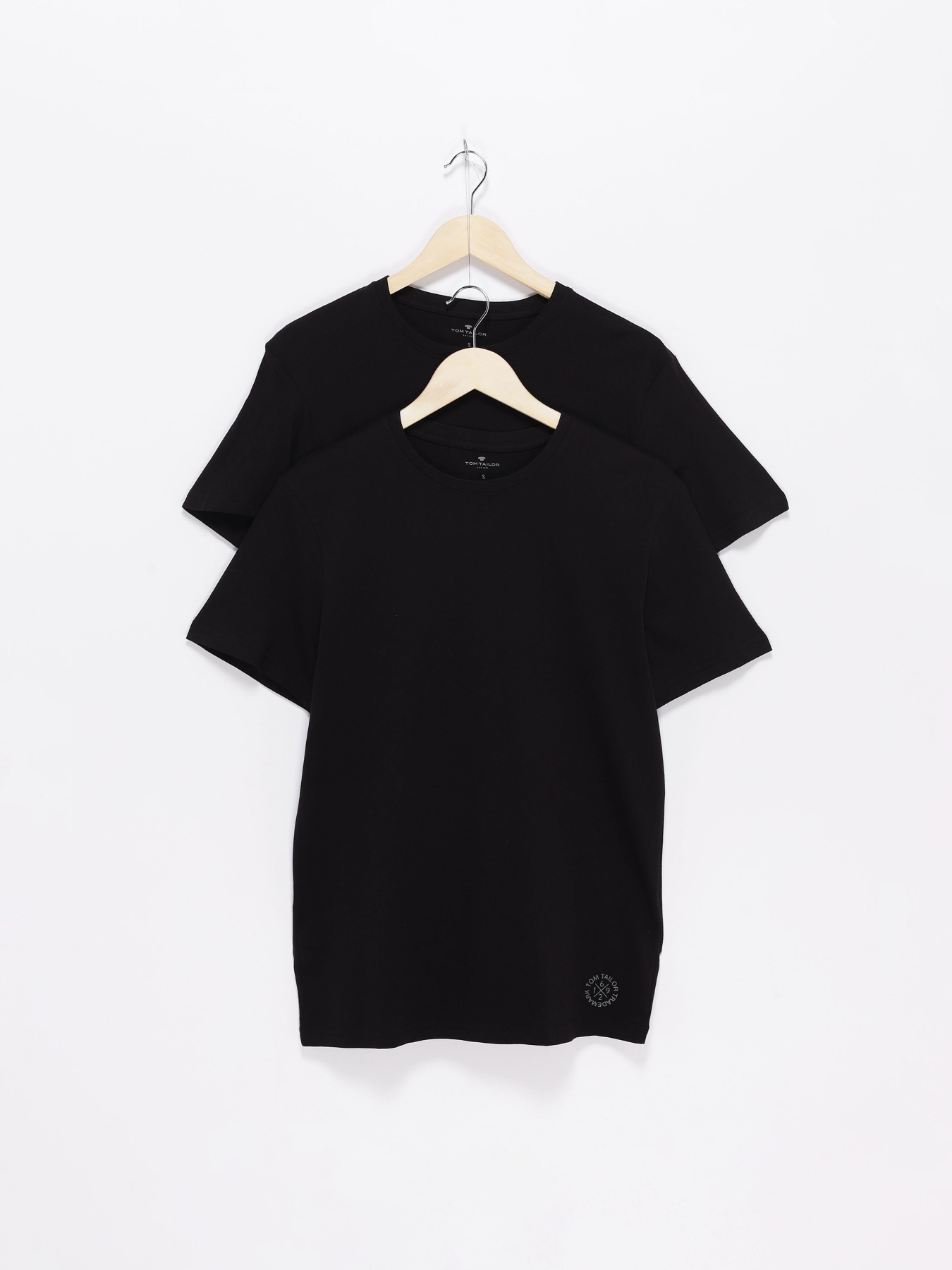 Набір футболок Tom Tailor модель 1008638.XX.10_чорний Набір футболок Tom Tailor модель 1008638.XX.10_чорний Фото