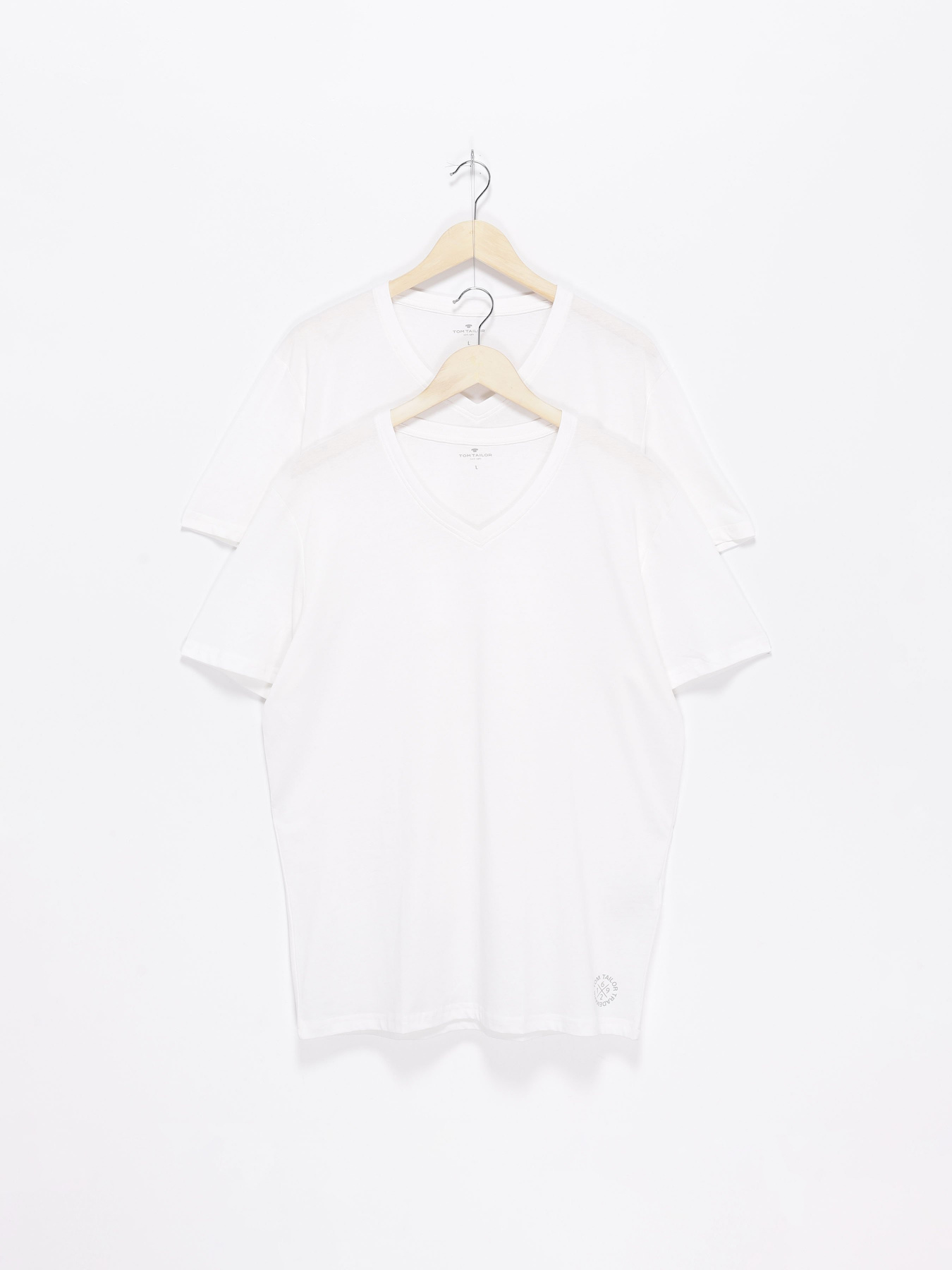 Набор футболок Tom Tailor модель 1008639.XX.10_білий Фото