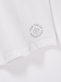 Набор футболок Tom Tailor модель 1008639.XX.10_білий Фото