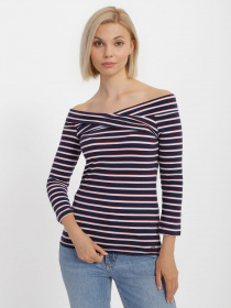 Лонгслив Tom Tailor модель 1009075.XX.71_т.синій комб. Фото