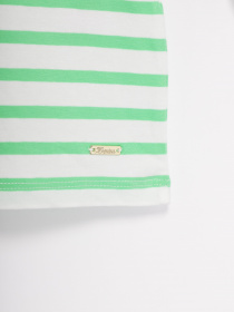 Лонгслив Tom Tailor модель 1009861.XX.71_білий з зеленим Фото