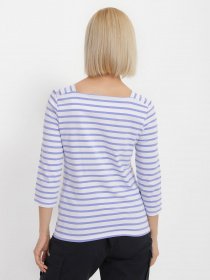 Лонгслив Tom Tailor модель 1009861.XX.71_білий з синім Фото