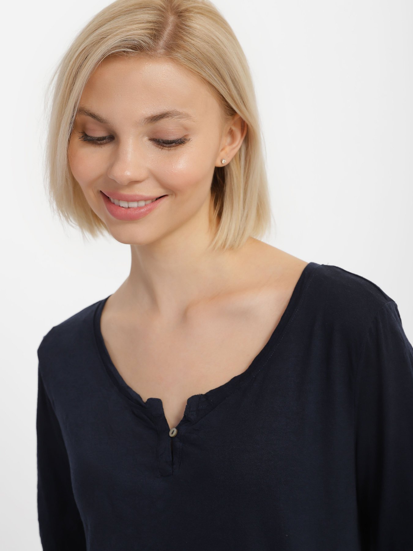 Блуза Tom Tailor модель 1011947.XX.70_т.синій Фото