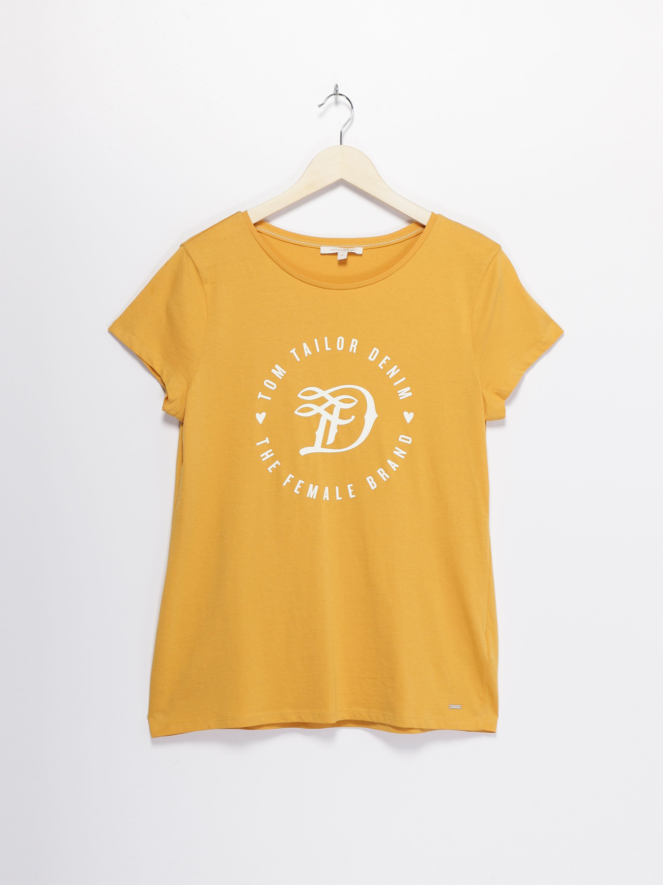 Футболка Tom Tailor модель 1016431.XX.71_жовтий Фото