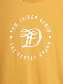 Футболка Tom Tailor модель 1016431.XX.71_жовтий Фото