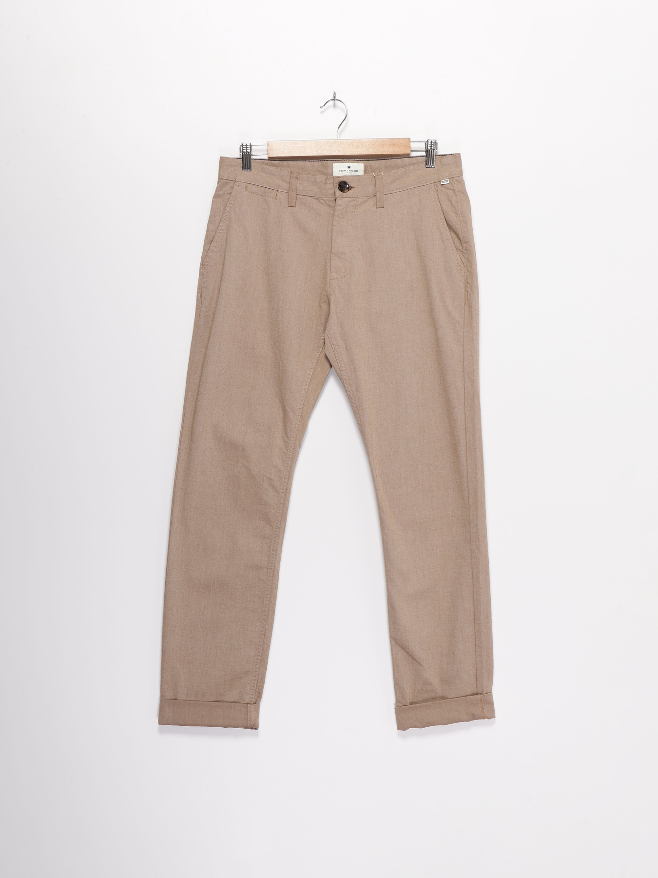 Чиносы Tom Tailor модель 1017106.XX.10_бежевий Фото