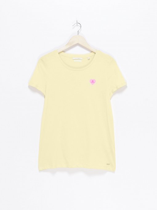 Футболка Tom Tailor модель 1018048.XX.71_жовтий Фото