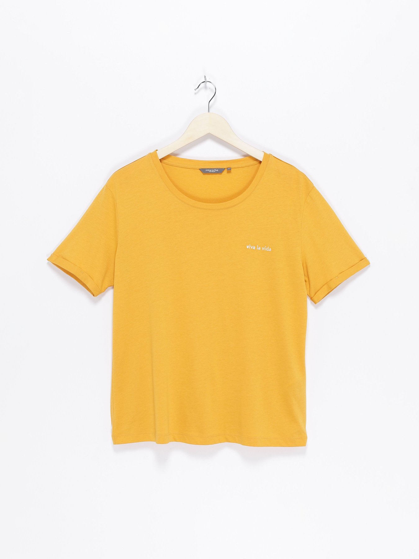 Футболка Tom Tailor модель 1019619.XX.77_жовтий Фото