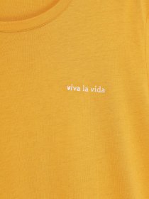 Футболка Tom Tailor модель 1019619.XX.77_жовтий Фото