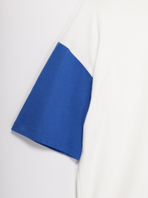 Футболка Truu модель T19101516_білий з синім Фото