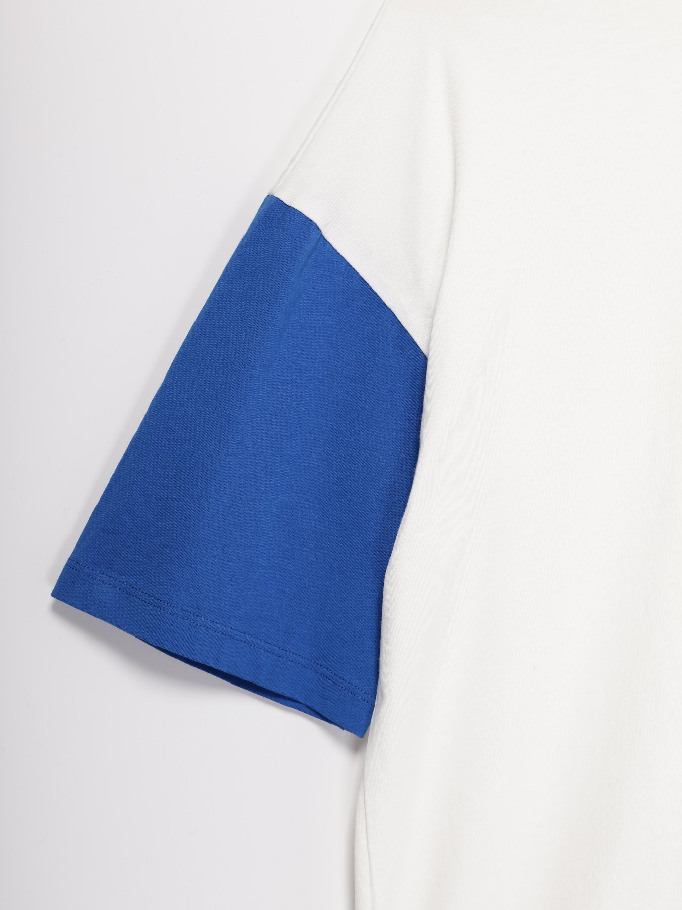 Футболка Truu модель T19101516_білий з синім Фото