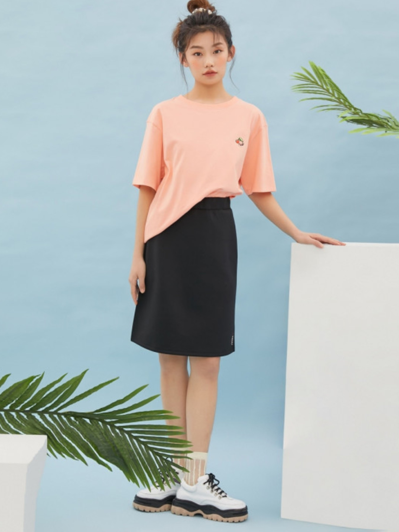 Спідниця міні Truu Модель T2011G502_чорний Фото