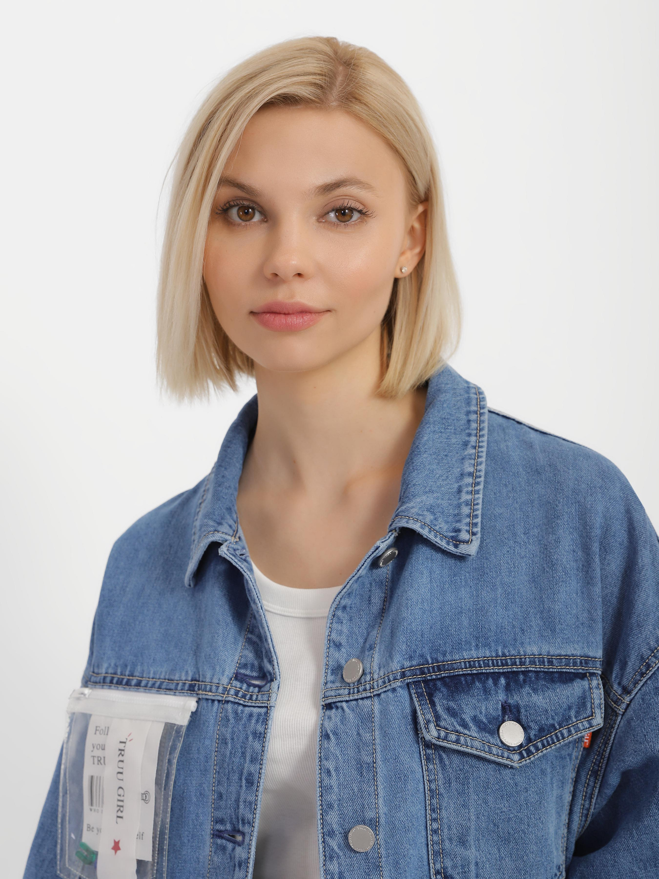 Джинсова куртка Truu модель T20154503_синій Фото