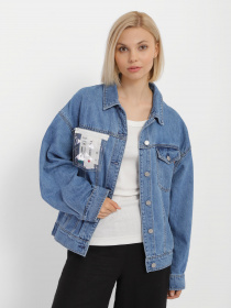Джинсова куртка Truu модель T20154503_синій Фото