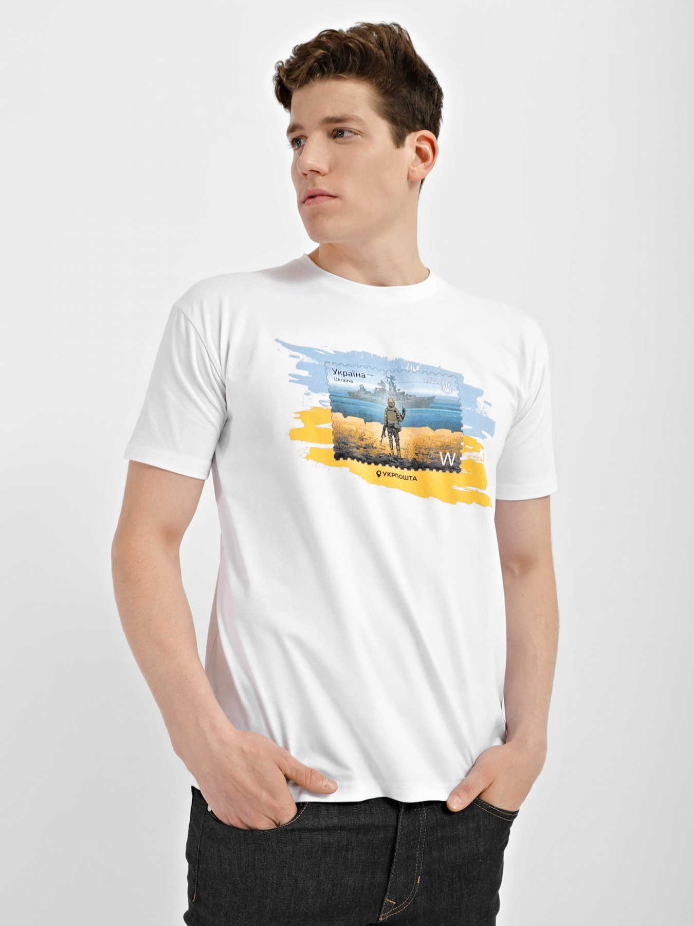 Футболка Intertop Ukrposhta модель 11120 Фото