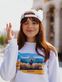 Свитшот Intertop Ukrposhta модель 11240 Фото