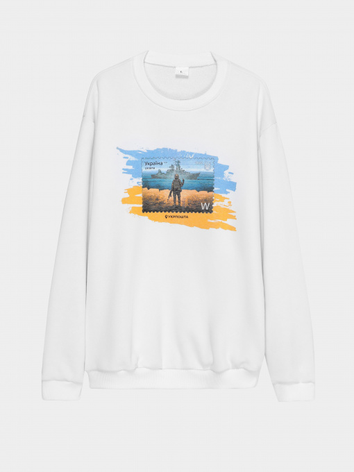 Світшот Intertop Ukrposhta модель 11240 Фото