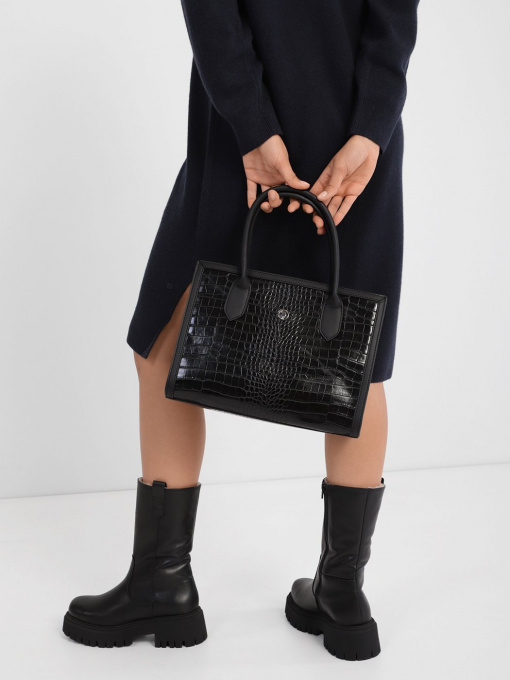 Сумка US Polo модель US21651 BLACK-BLACK Фото