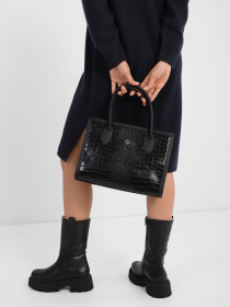 Сумка US Polo модель US21651 BLACK-BLACK Фото