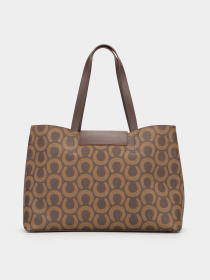 Шоппер US Polo модель US21507 BROWN-BROWN Фото