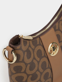 Кросс-боди US Polo модель US21549 BROWN-L.BROWN Фото