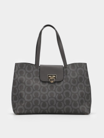 Шоппер US Polo модель US21507 BLACK-BLACK Фото