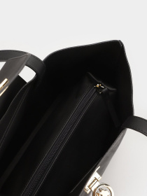 Шопер US Polo модель US21507 BLACK-BLACK Фото