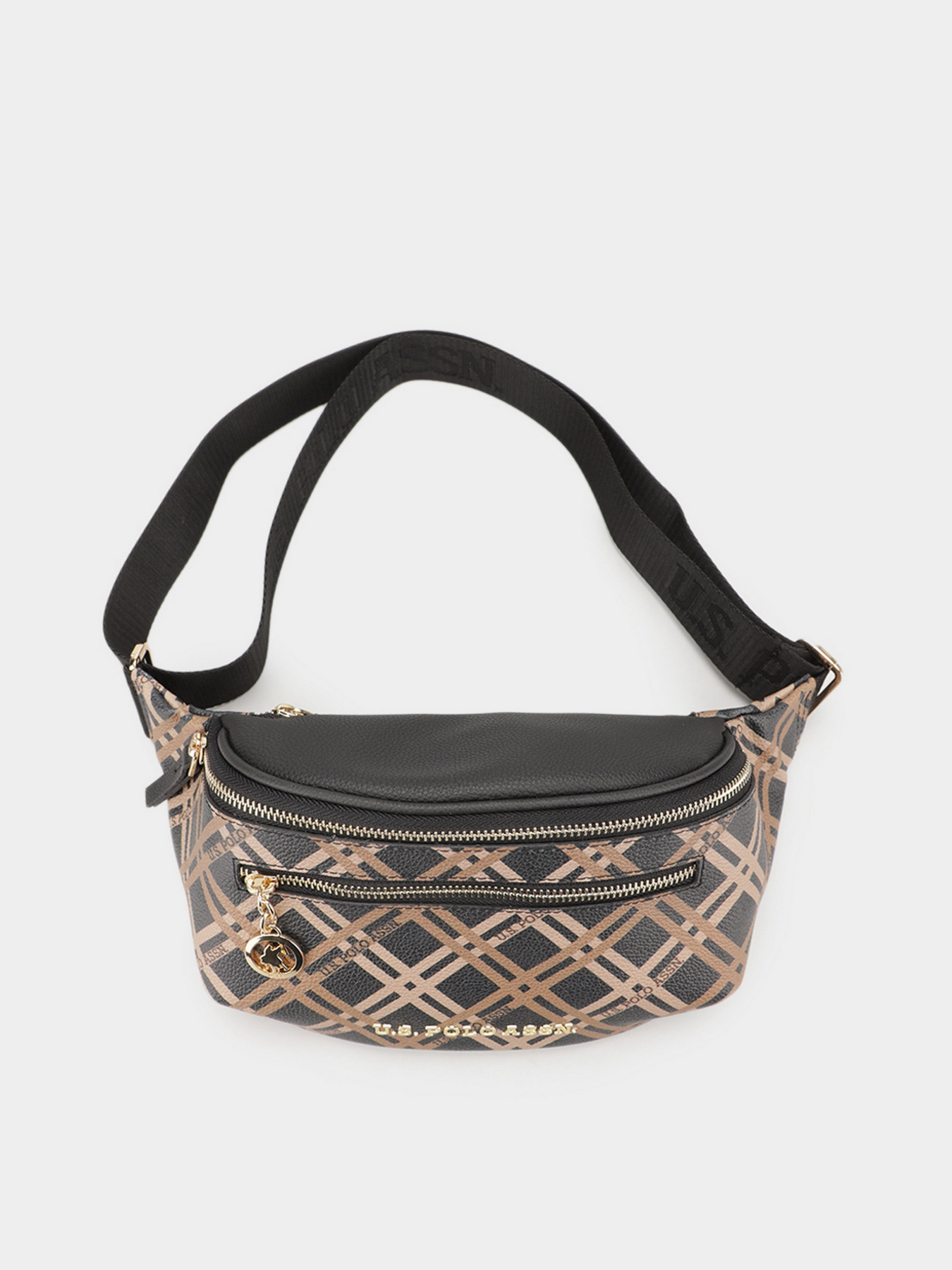 Поясна сумка US Polo модель US21752 BLACK Фото