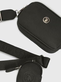 Кросс-боди US Polo модель US8483 BLACK Фото