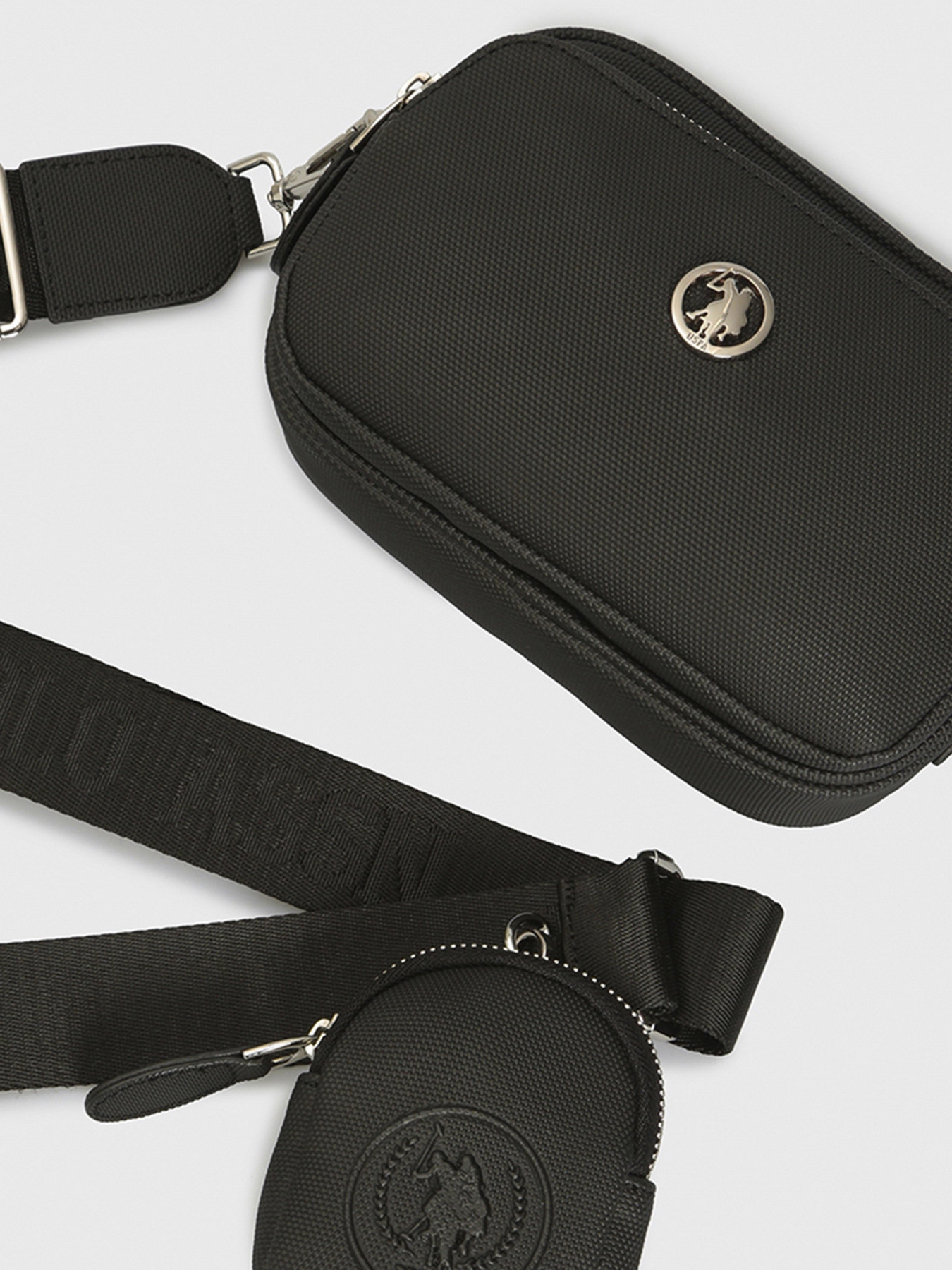 Кросс-боди US Polo модель US8483 BLACK Фото