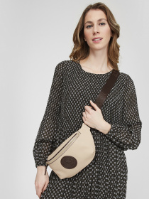 Поясная сумка US Polo модель US21823 BEIGE-BROWN Фото