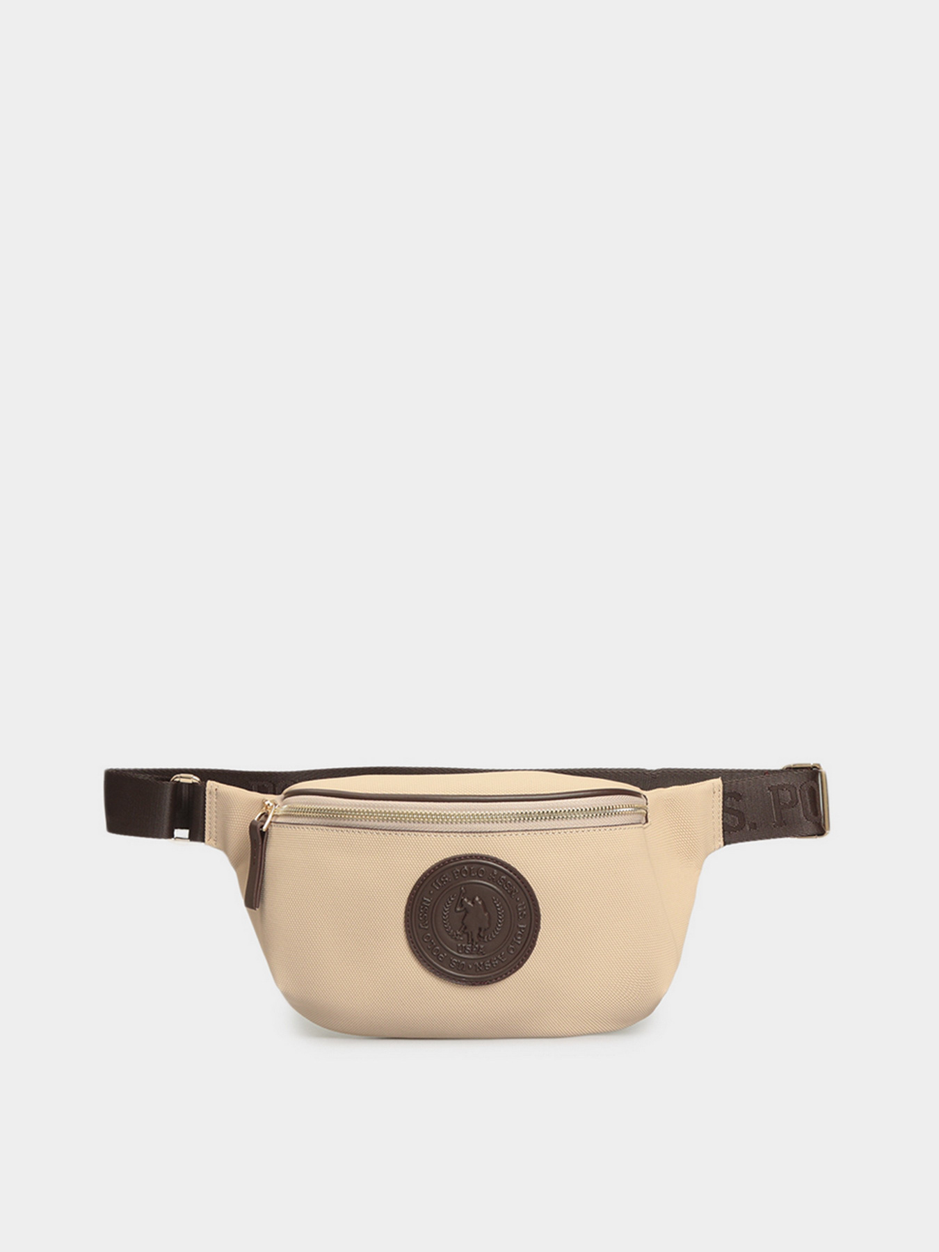 Поясная сумка US Polo модель US21823 BEIGE-BROWN Фото